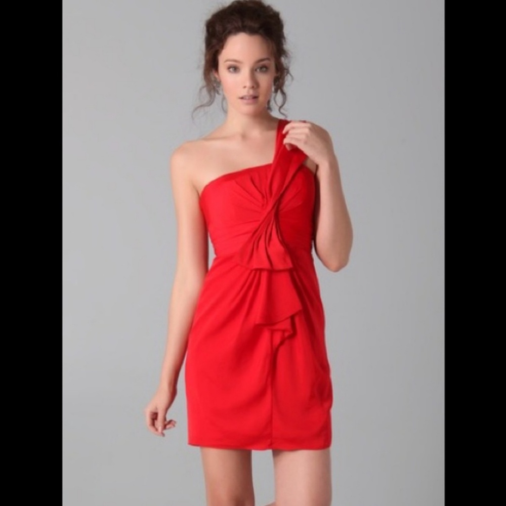 NWT BCBGMaxAzria Red Dress